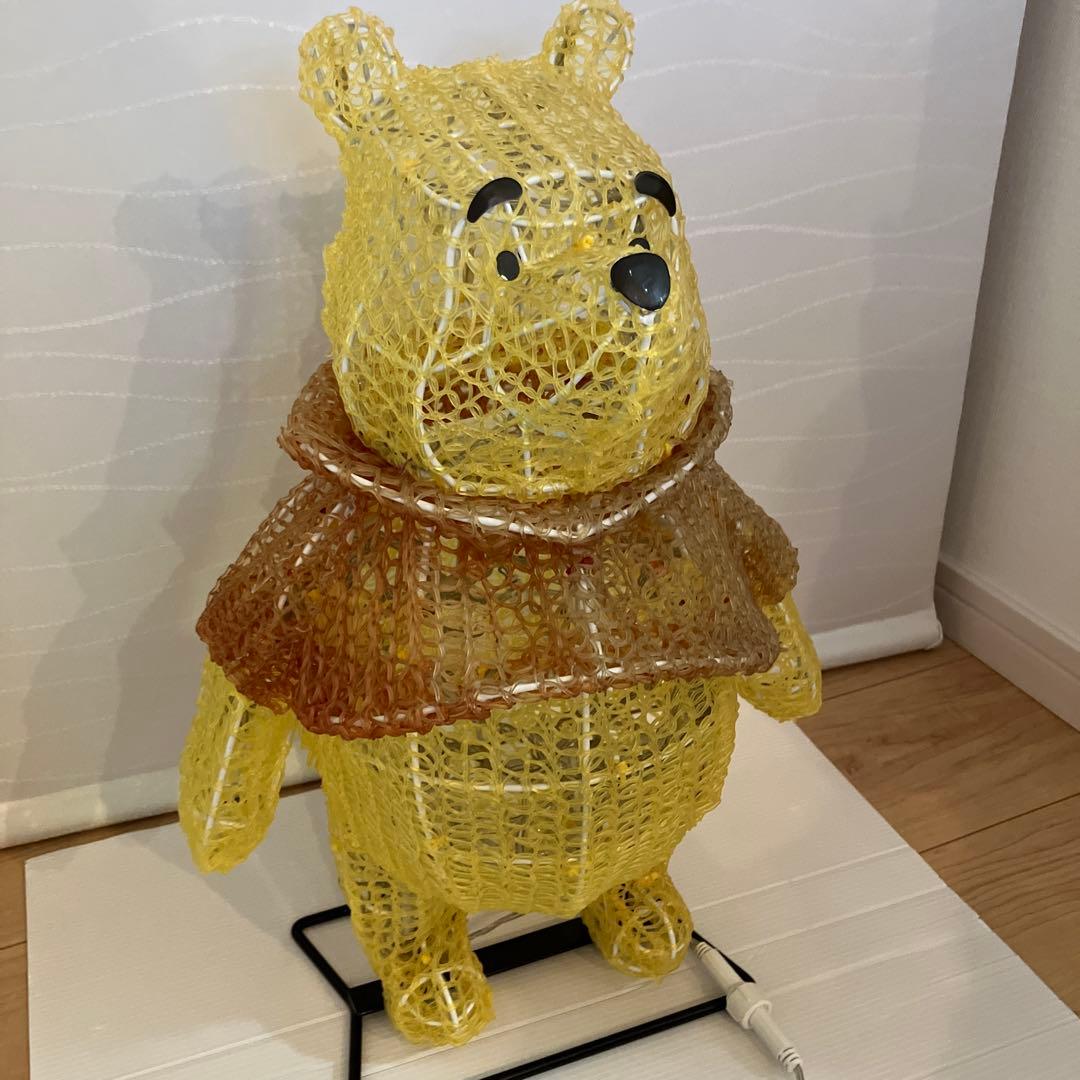 くまのプーさん LEDイルミネーション 高さ47cm