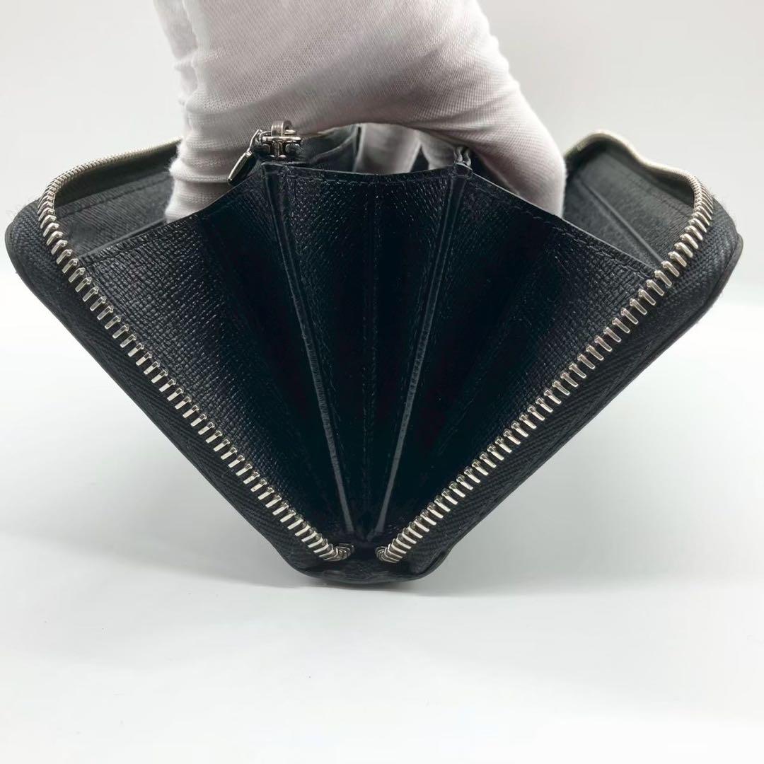 【値段交渉可能】ジッピー・ウォレット エピ ノワールブラック