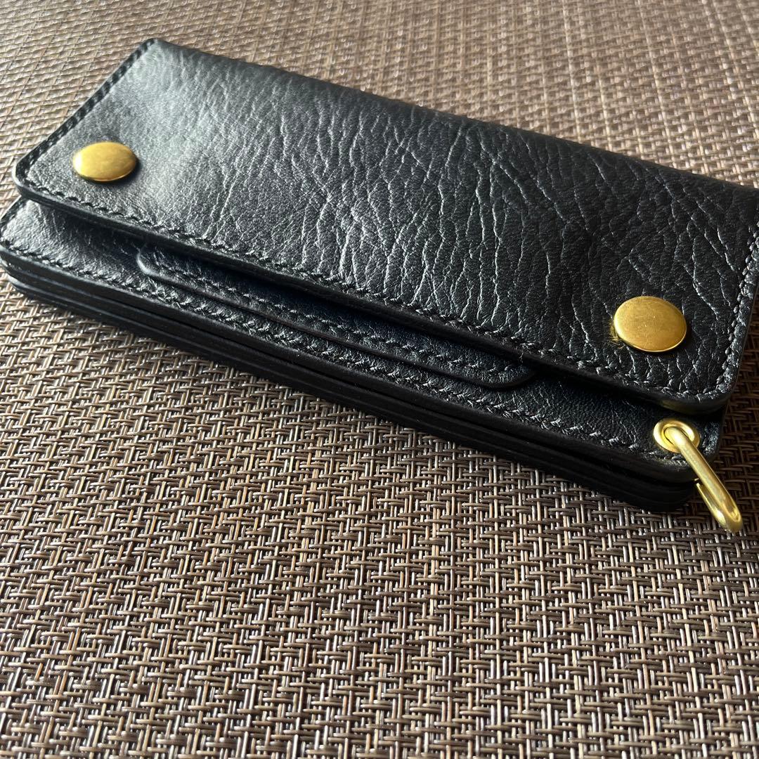 MARYAM ホースフロント ロングトラッカーウォレット 茶芯レア