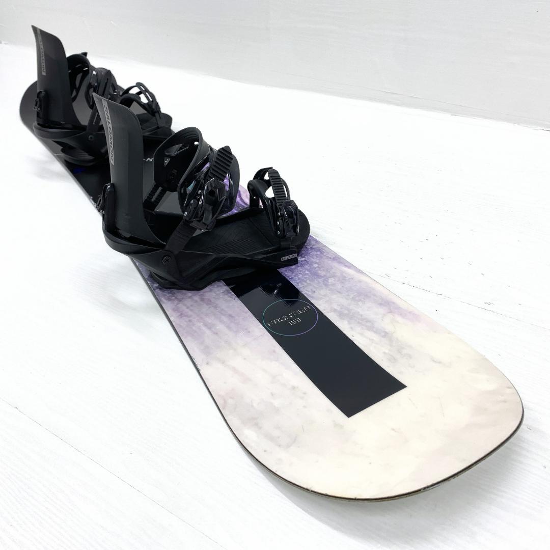 SALOMON FRONTIER フロンティア スノーボード セット 153cm