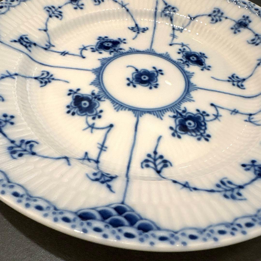 ♡未使用品♡ロイヤルコペンハーゲン ブルーブルーテッド プレート ペア 19㎝