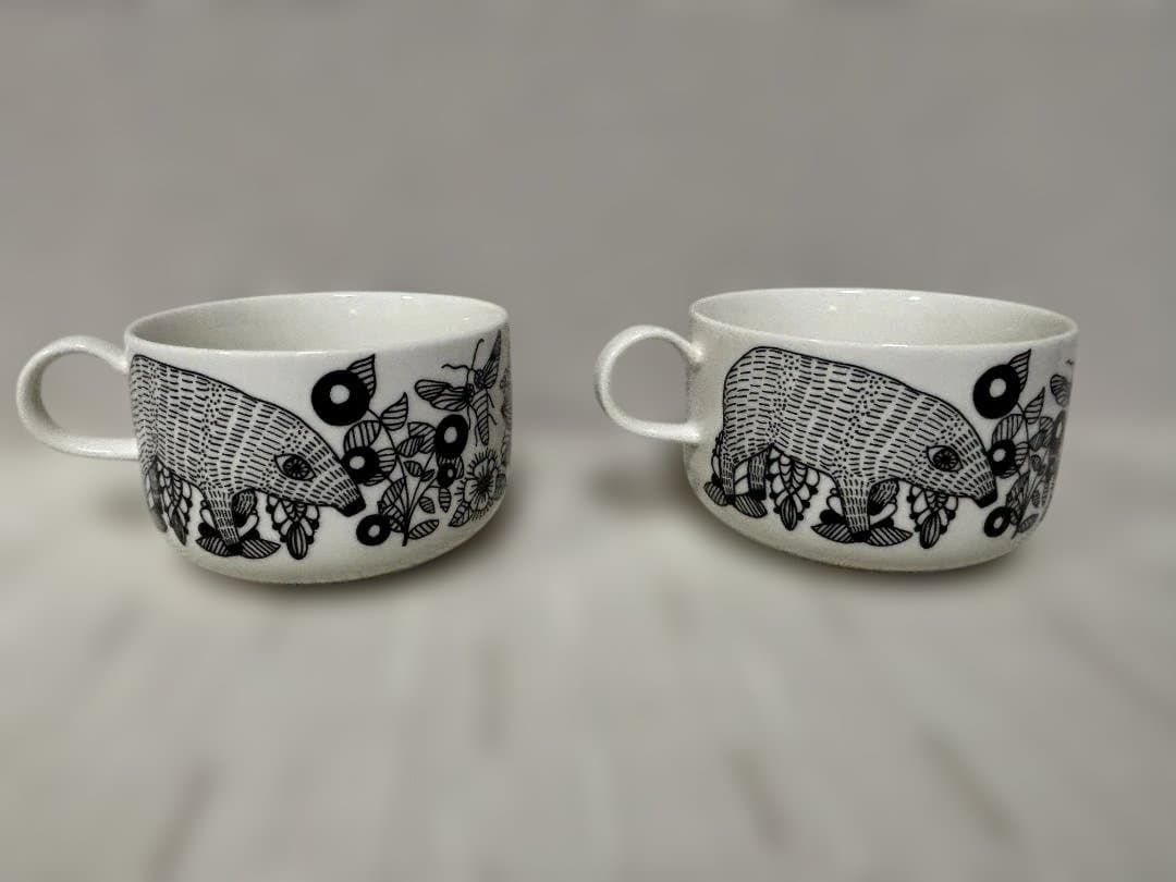 2) アラビア pillopaikkaスープカップ300ml 2個