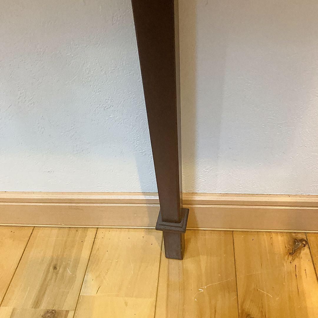 極美品　ヨーロピアンスタイル　アンティーク　地中海　コンソールテーブル　花台