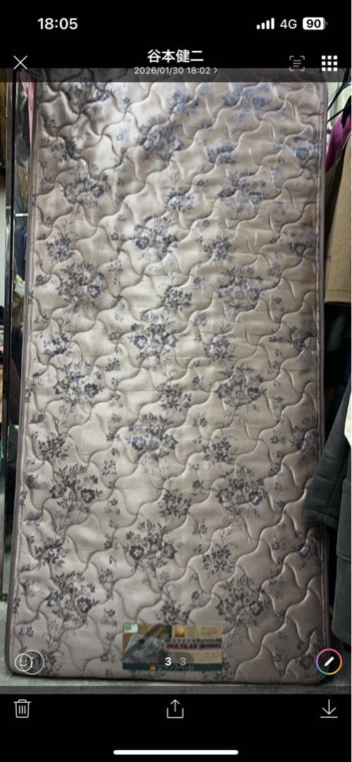 スプリングマットレス シングル