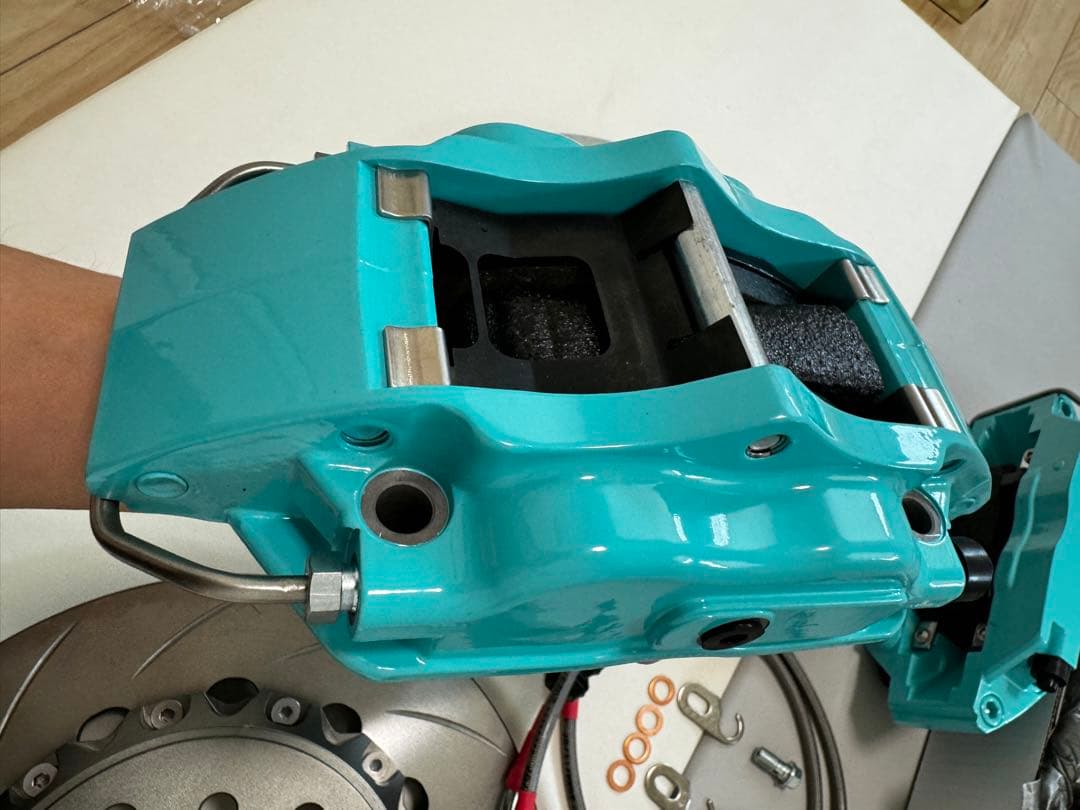 あっこ86 BRZ F対向4potブレーキキャリパーセット