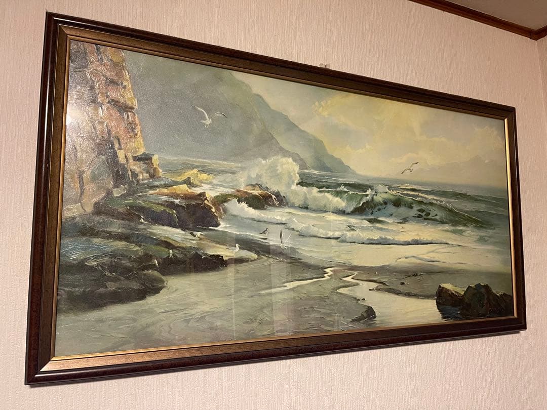 九谷焼・2代九谷古青・大型（花入花瓶花器）