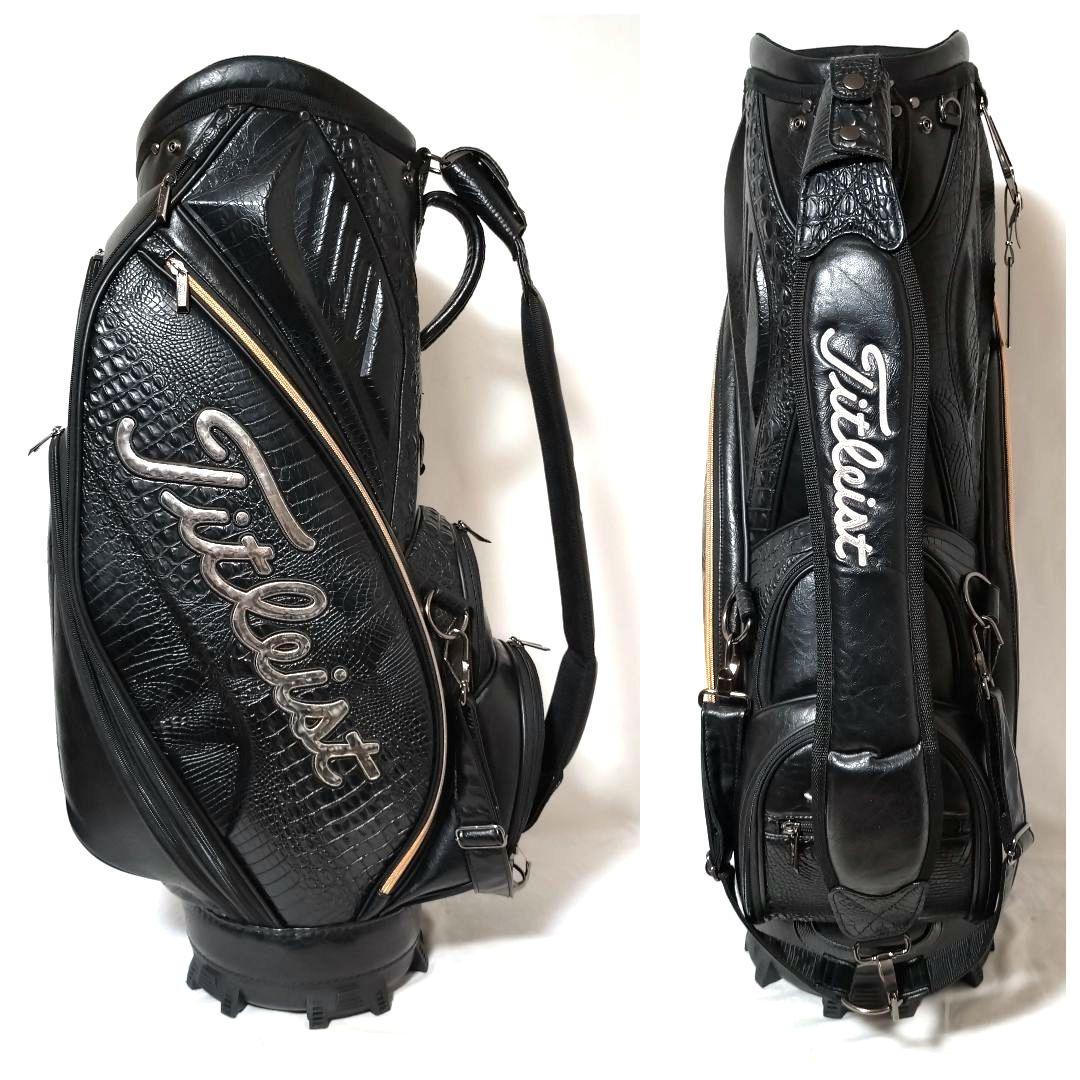 美品　Titleist　タイトリスト　キャディバック　ゴルフバッグ　3点式