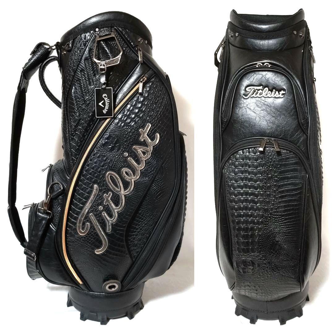 美品　Titleist　タイトリスト　キャディバック　ゴルフバッグ　3点式