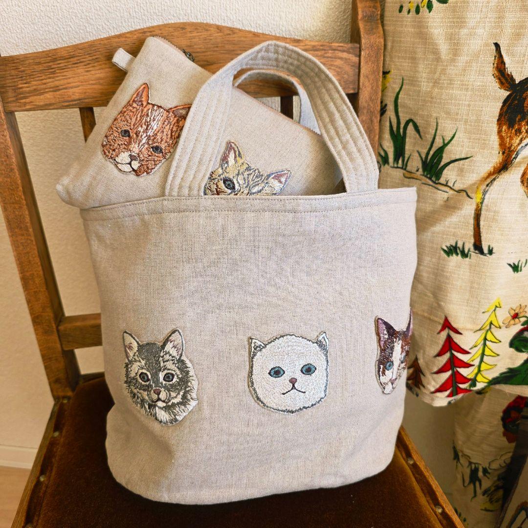 ❁ハンドメイドになります❁ 　CORAL&TUSK 　楕円底型　バッグ