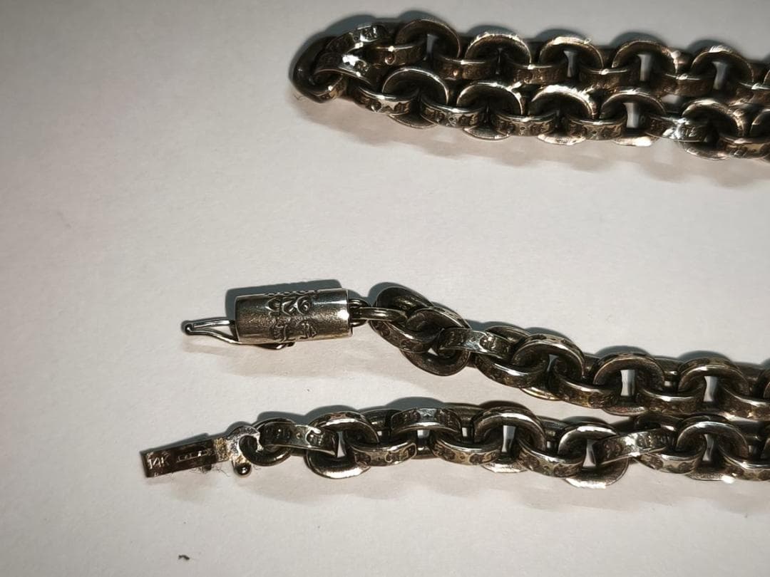 CHROME HEARTS　クロムハーツ ペーパーチェーン 20インチ50.8㎝