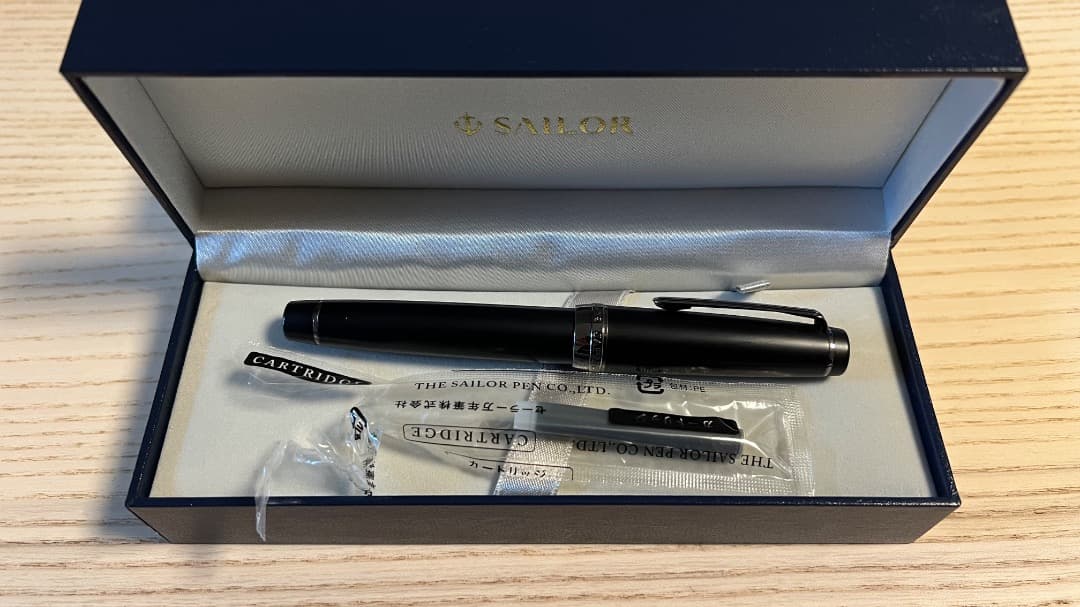 筆記具 Sailor Pro Gear Imperial Black Fine
