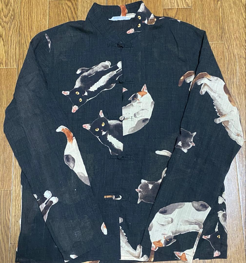 powder 下迫秀樹 猫柄シャツ ブラウザ 入手困難　希少