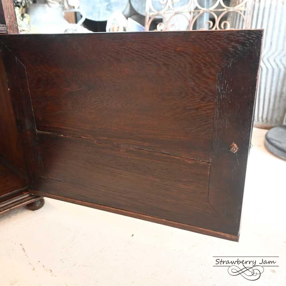 IFU-422 英国アンティーク オーク チェスト 3段 引き出し キャビネット