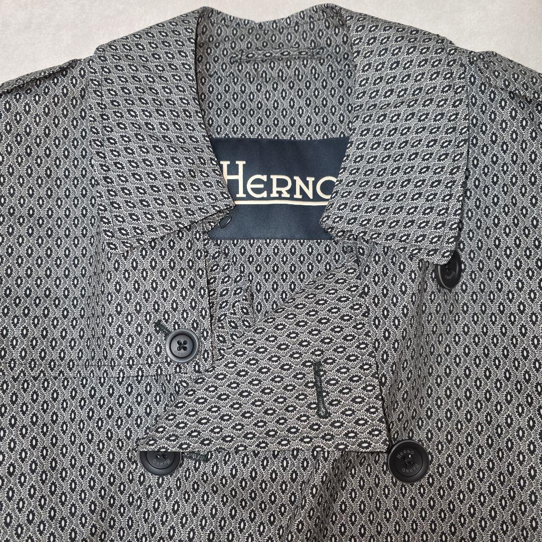【新品未使用】HERNO トレンチコート イタリア製 48サイズ メンズ