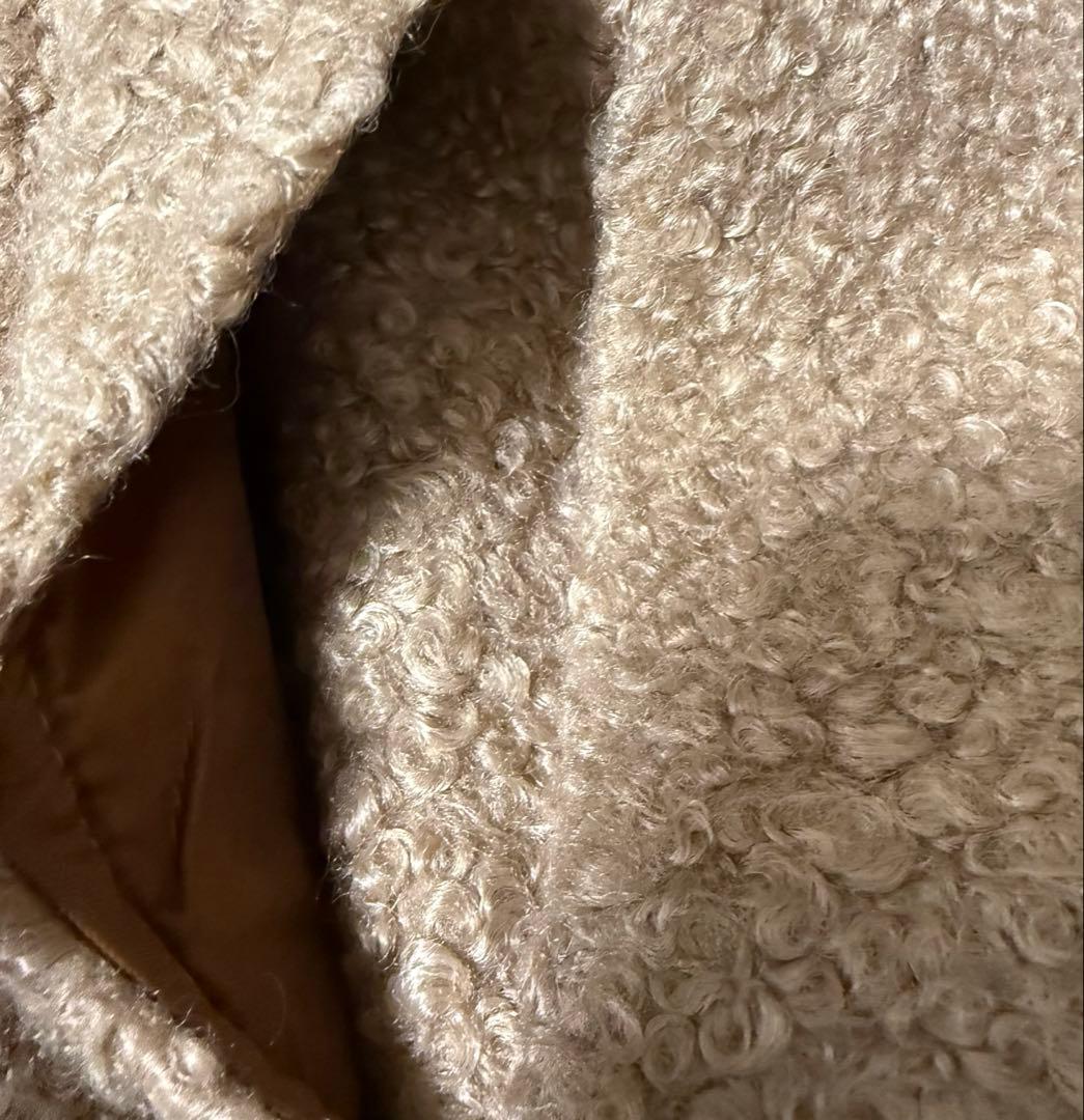 LA MARINE FRANCAISE 　プードルファー ロングコート