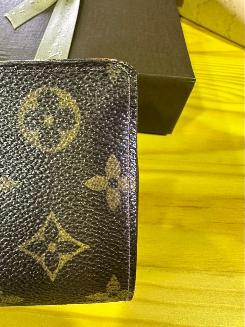 g1407 ルイヴィトン モノグラム がま口 折り財布