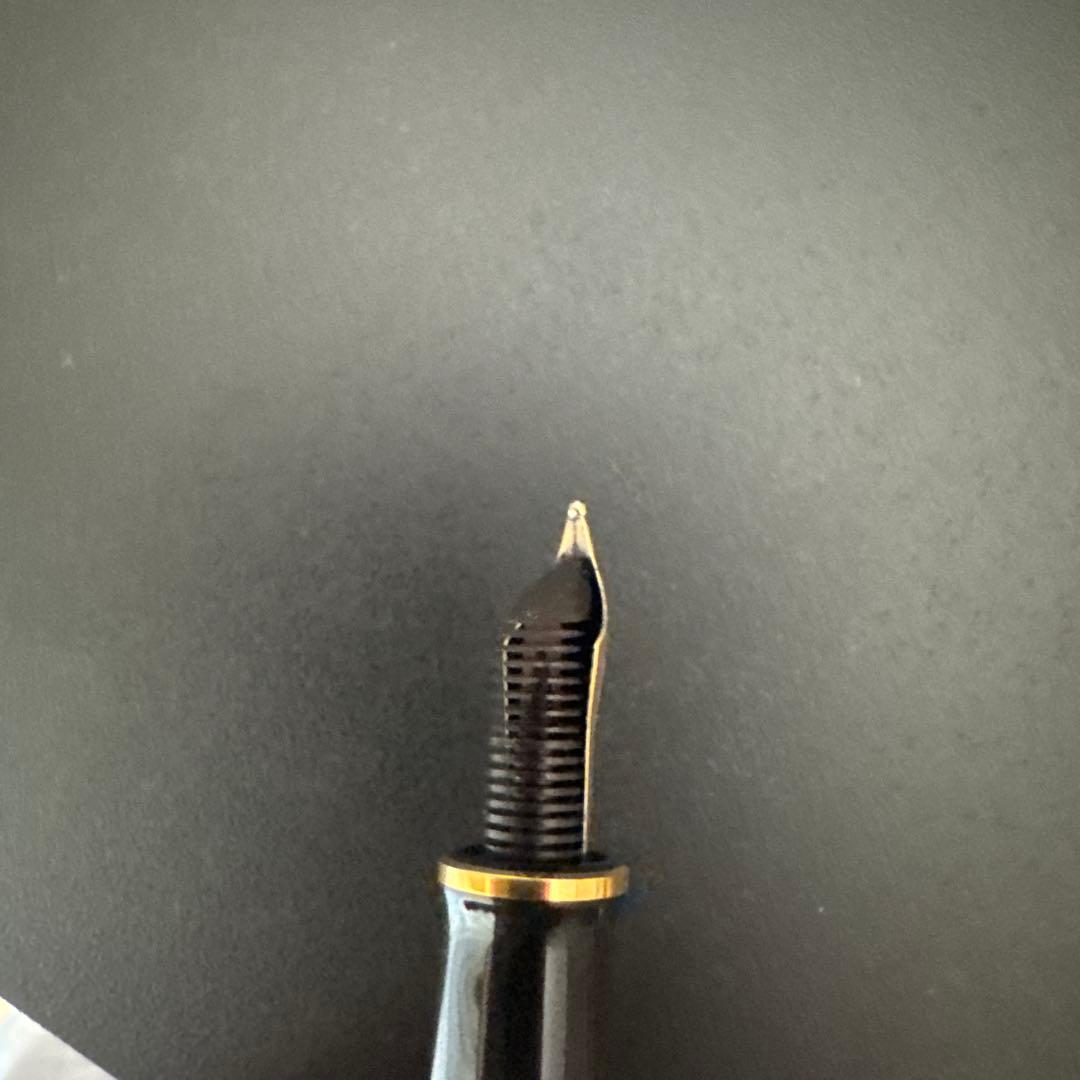 ペリカン　万年筆　青軸