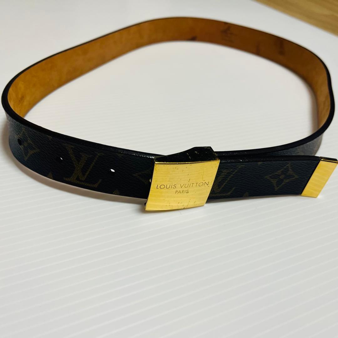 【美品】ルイヴィトン　ベルト　モノグラム LB0054