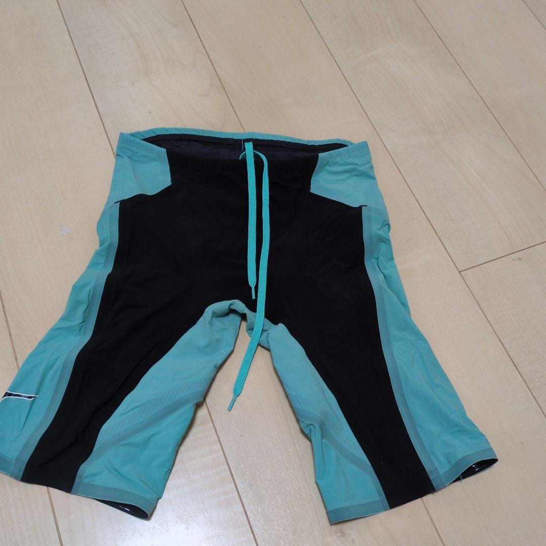 GX-SONIC6 競泳水着 ブラック/ターコイズ