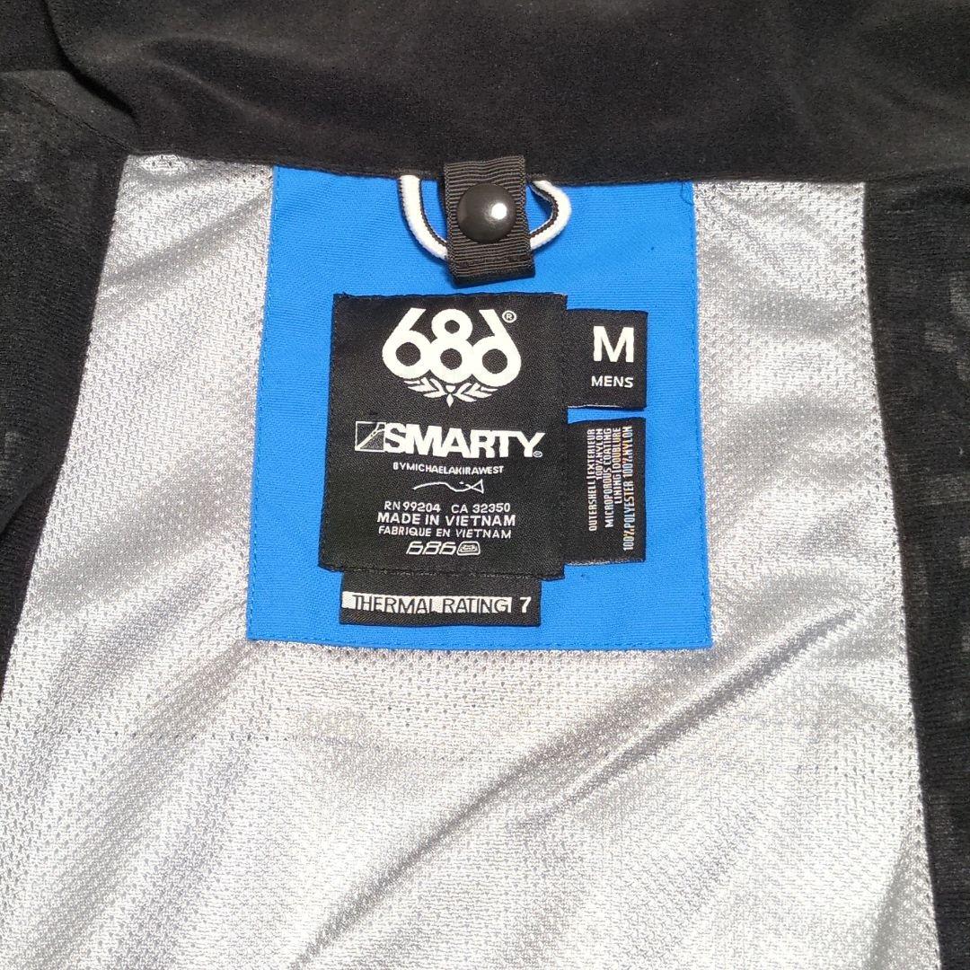 686×OP スノーボードウェア 上下セット メンズM スノボウェア