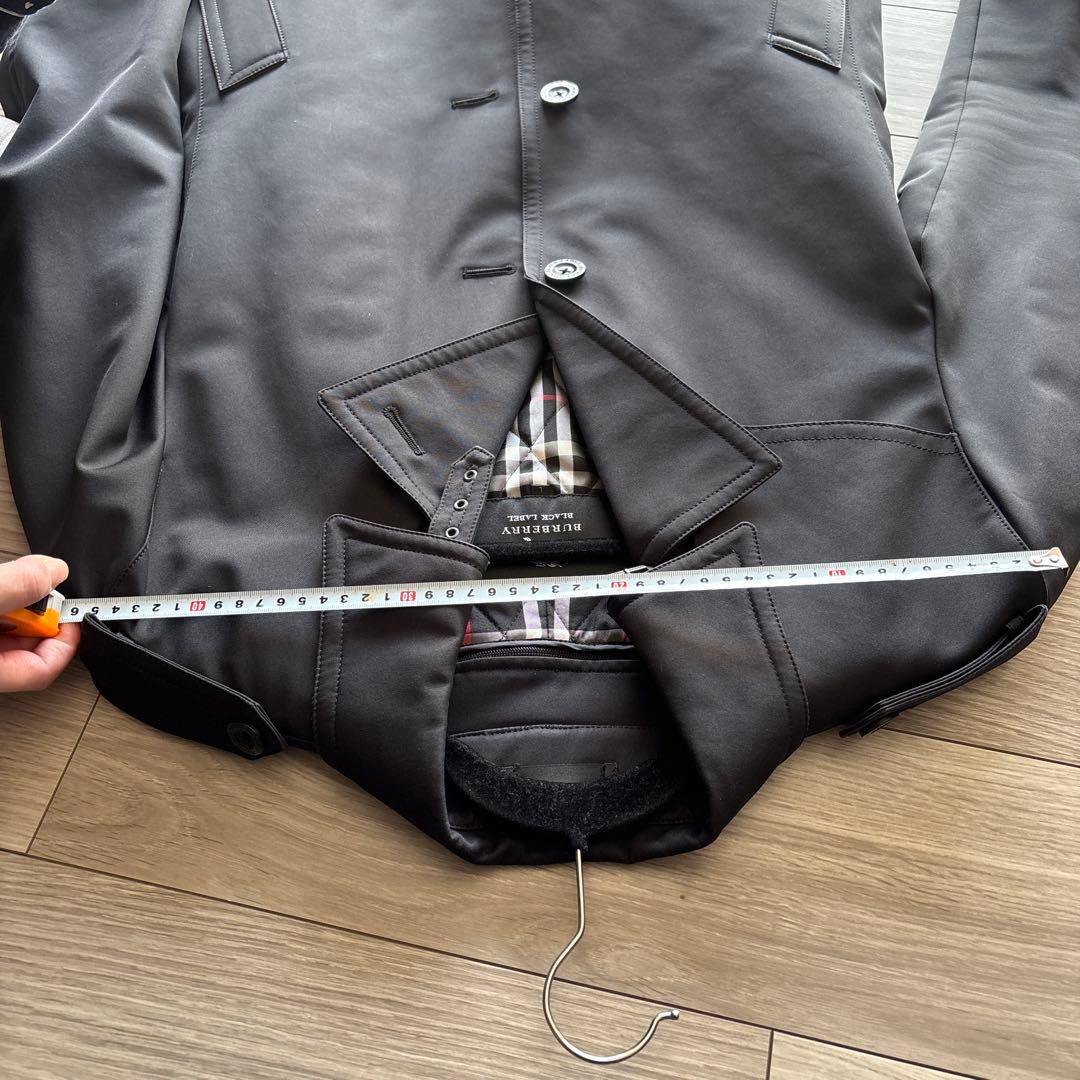 Burberry Black Label トレンチコート Lサイズ ブラック