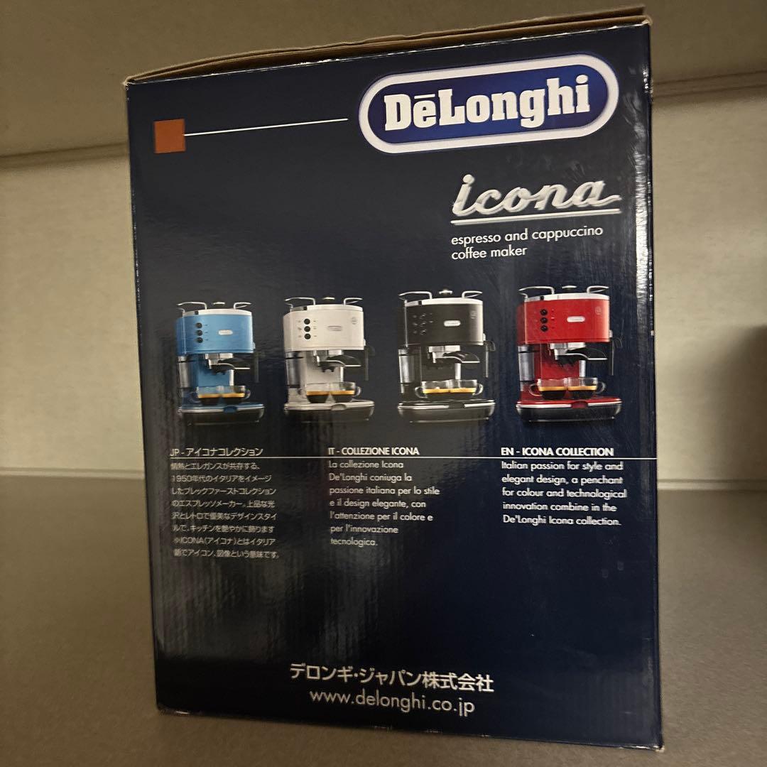 デロンギ エスプレッソ・カプチーノメーカー ECO310R アイコナレッド