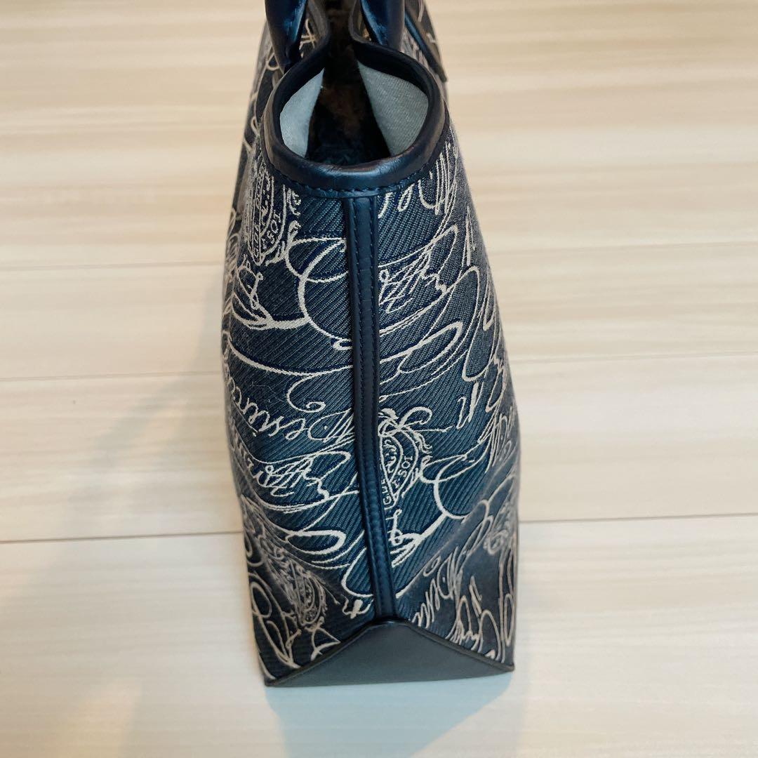 【ベルルッティ】トゥジュール スクリット アラベスク キャンバス