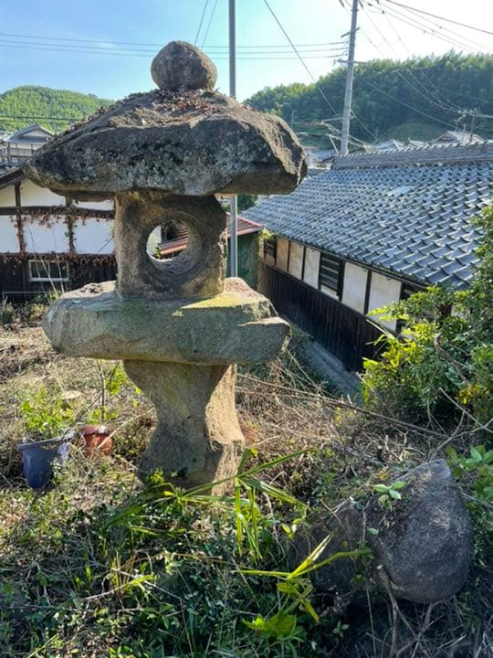 庭石　灯籠　日本庭園　値下げ‼️