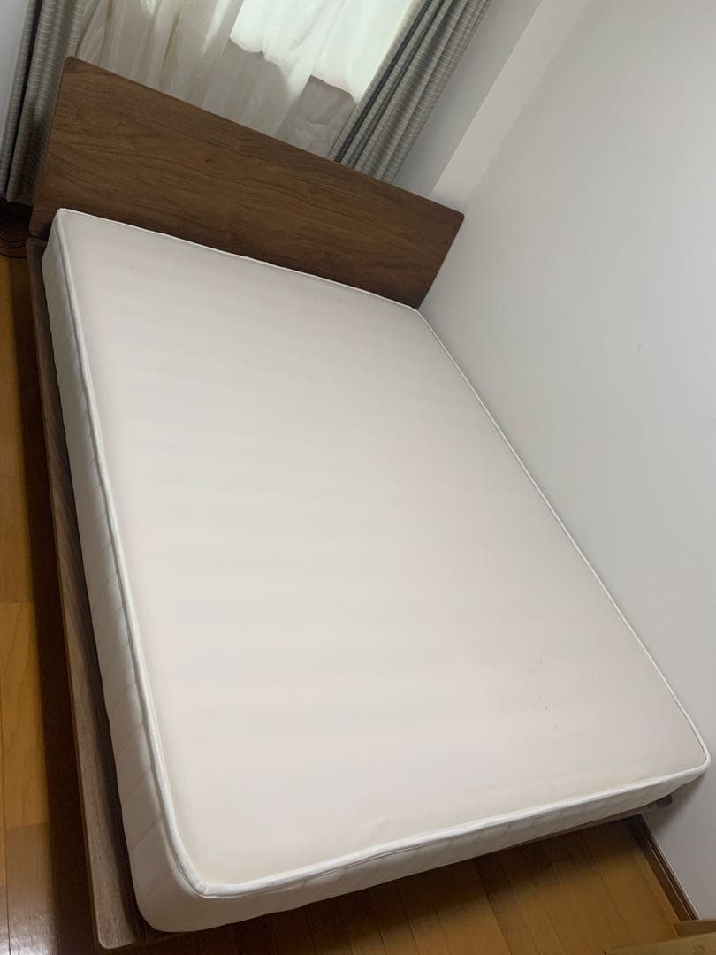 無印　高密度ポケットコイルマットレス・ダブル