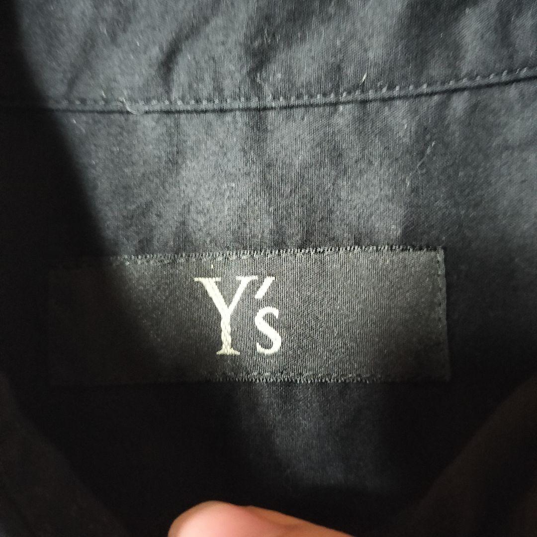 Y's ワイズ ヨウジヤマモト 半袖シャツ アシンメトリー コットン 綿
