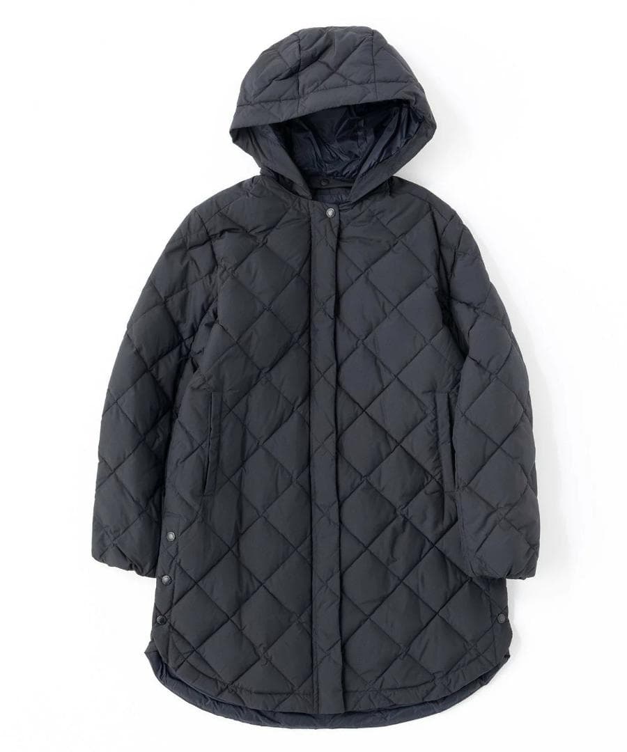 TAION×UNFILO 2WAY キルティングダウン ネイビー S