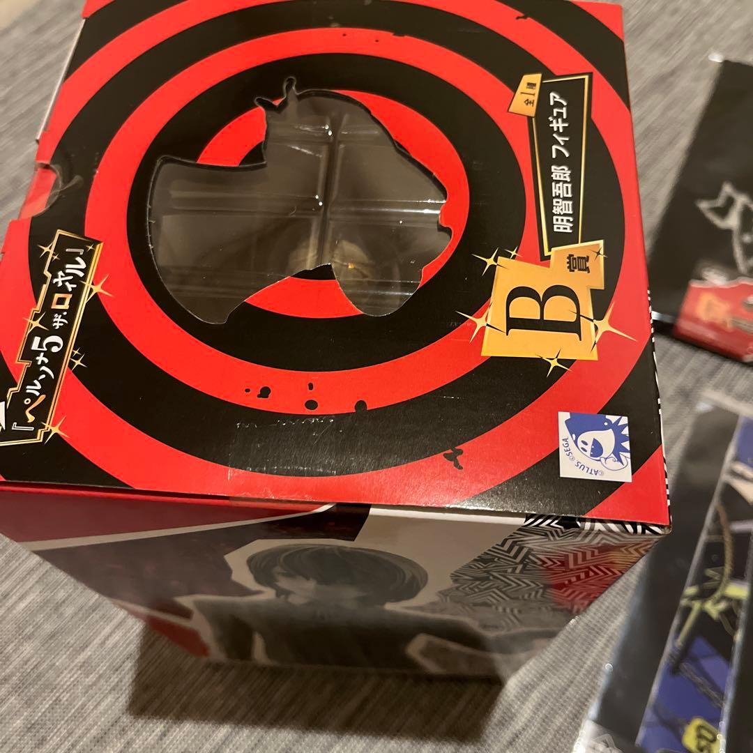 ペルソナ5 ザ ロイヤル B賞 明智吾郎 フィギュア 一番くじ　下位賞セット