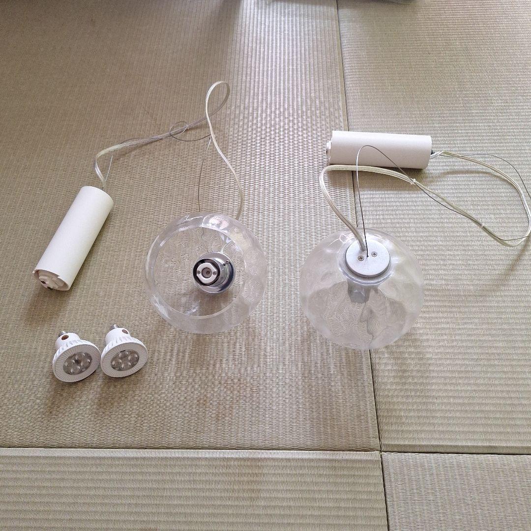 ODELIC ペンダントライト クリアガラス