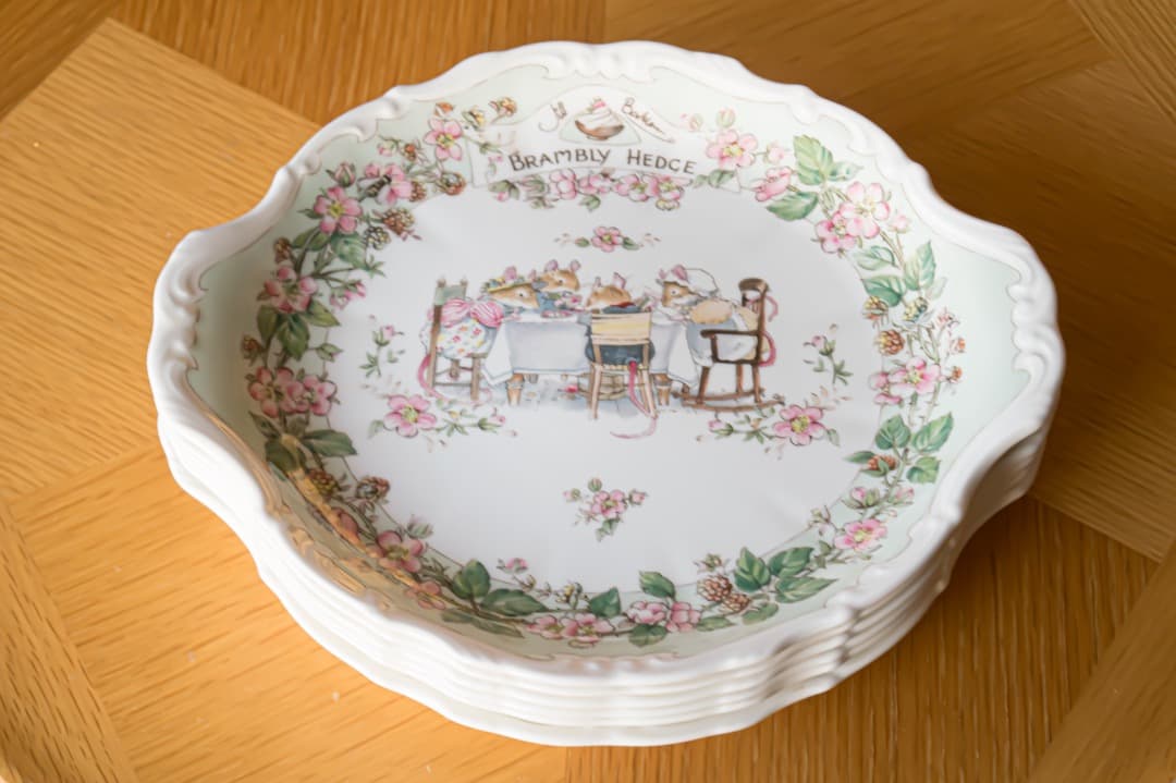   B&Bプレート ブランブリーヘッジ　6枚