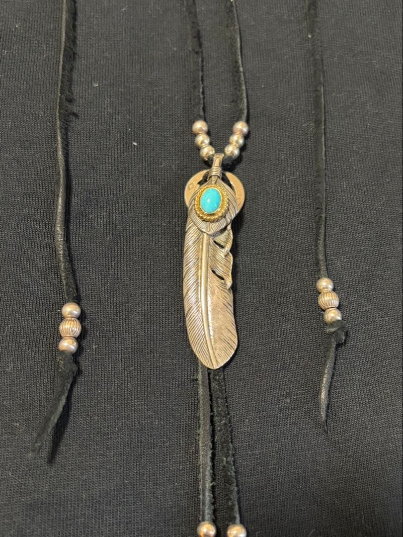 タディアンドキング　Tady & king 特大LL 18K金縄フェザー