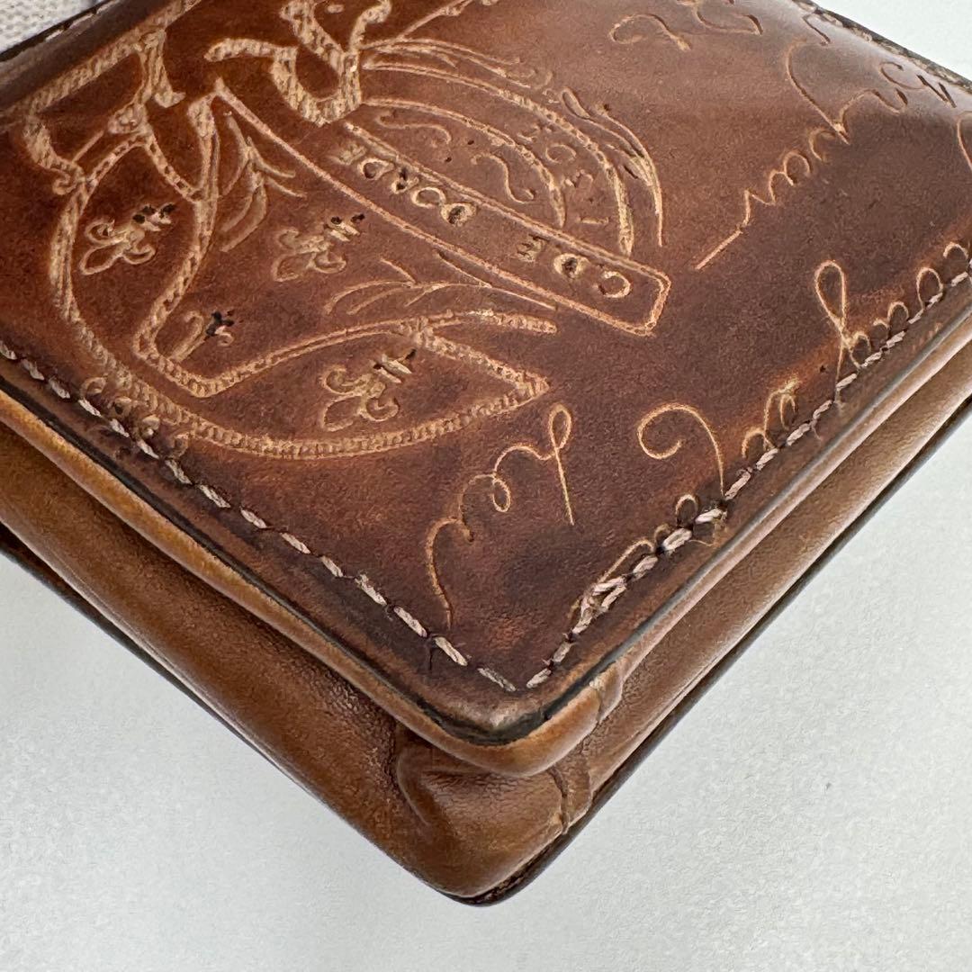 ベルルッティ カリグラフィ レザー ケース 小銭入れ シリアルあり