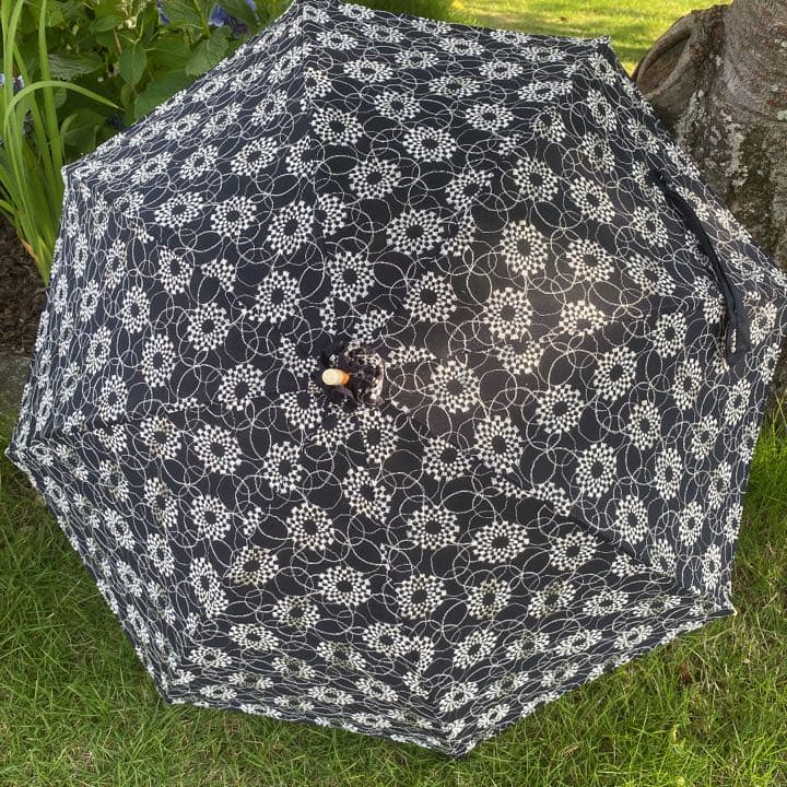 音の絵〜雨の花 日傘【ハンドメイド】