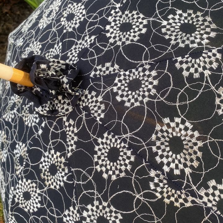 音の絵〜雨の花 日傘【ハンドメイド】