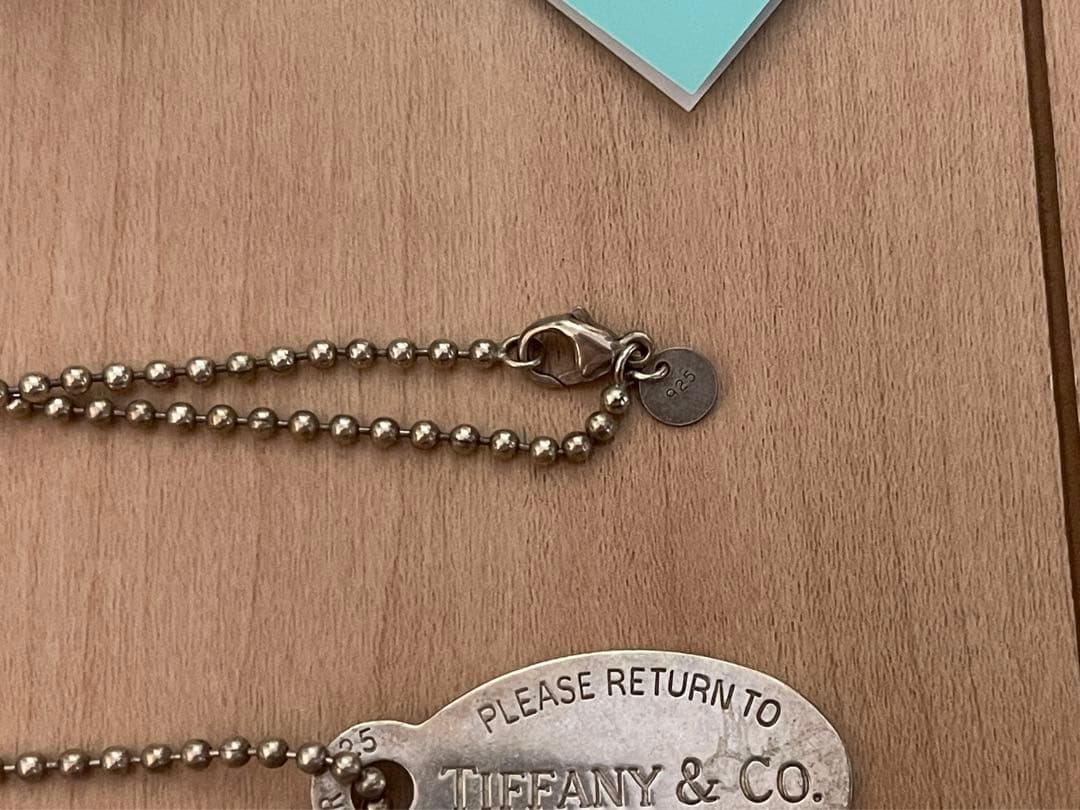 ヴィンテージ Tiffany & Co. ドッグタグ　ネックレス ティファニー