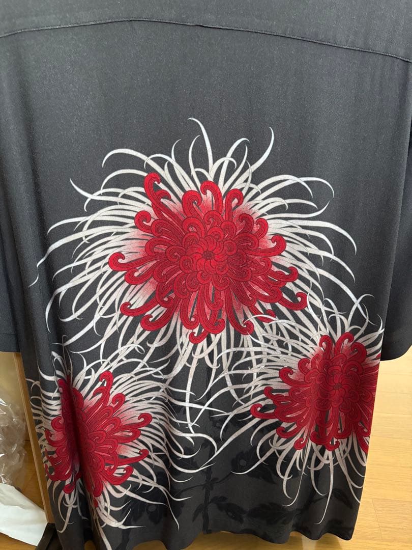 GAKKIN × BUDSPOOL 日章菊 HAWAIIAN SHIRT