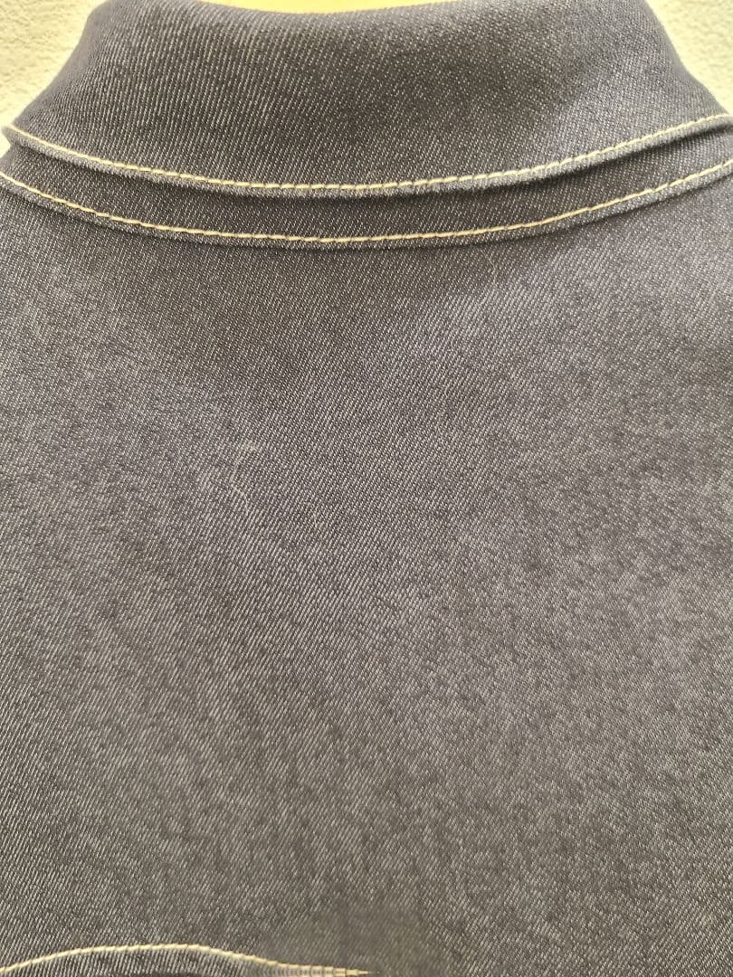 ライト デニム ワンピース(ネイビー)