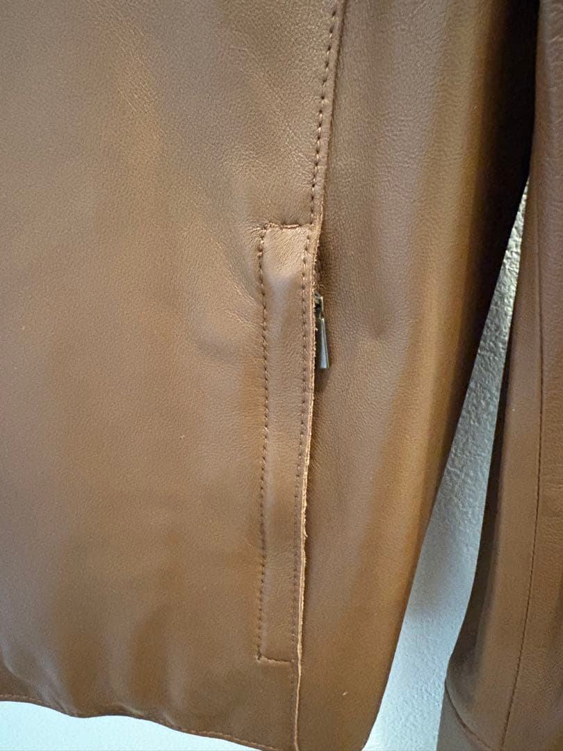 ⭐︎23区　ブラウン レザー ジャケット⭐︎
