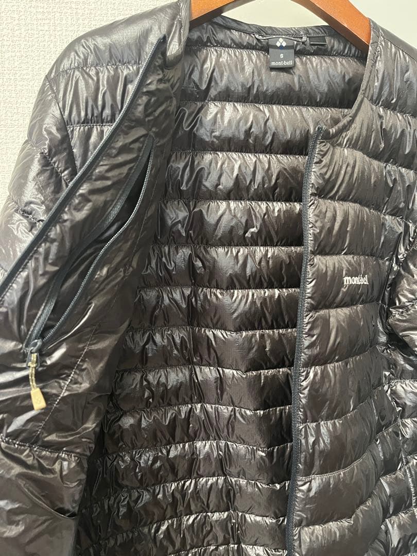 mont-bell ベージュ トレンチコート S インナーダウン