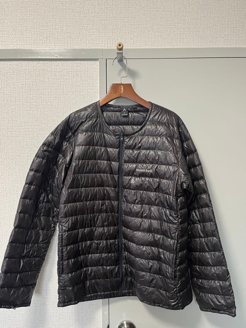 mont-bell ベージュ トレンチコート S インナーダウン