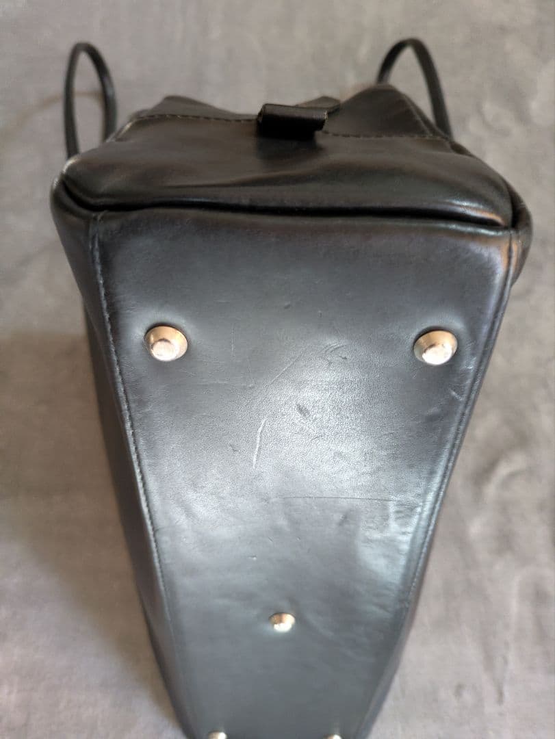 中川政七商店　牛革ボストンバッグ　大