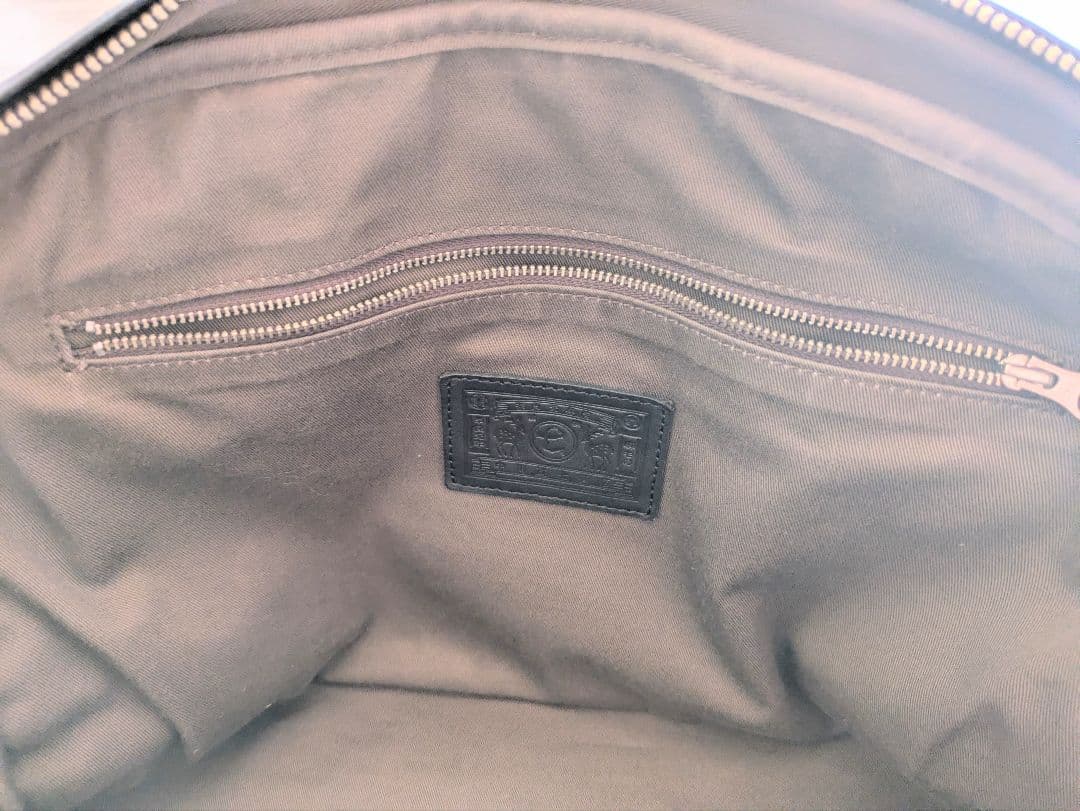 中川政七商店　牛革ボストンバッグ　大