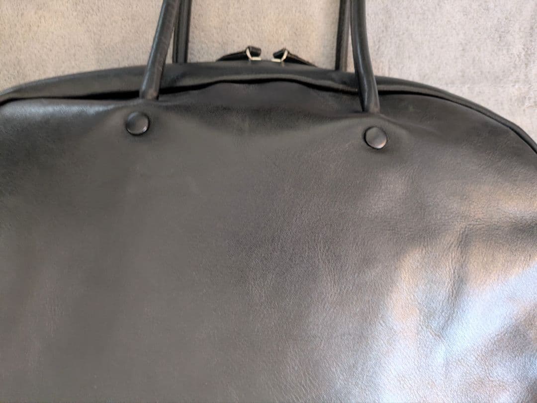 中川政七商店　牛革ボストンバッグ　大