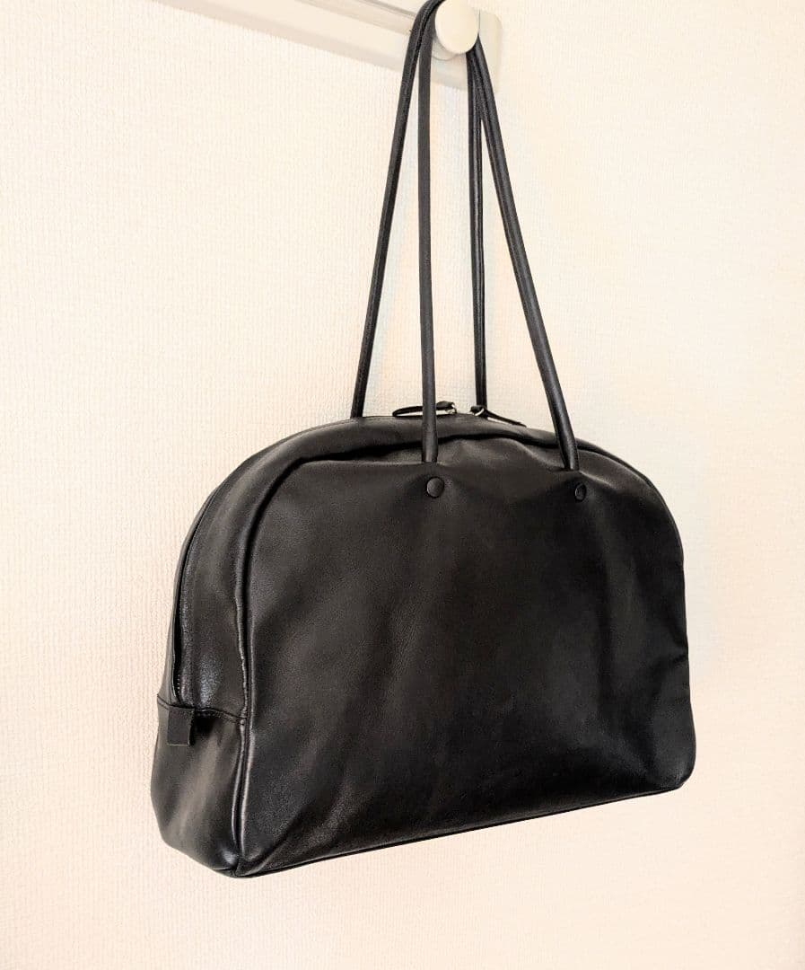 中川政七商店　牛革ボストンバッグ　大