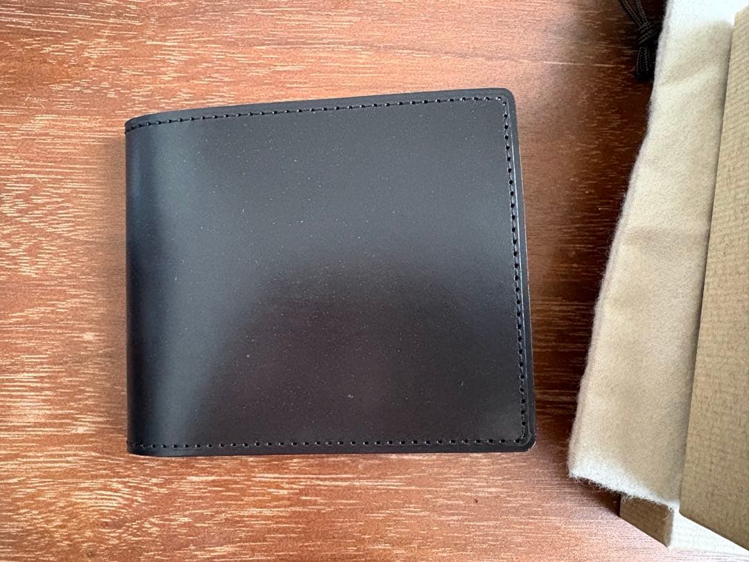 【GANZO】THIN BRIDLE 札バサミ【ダークブラウン】