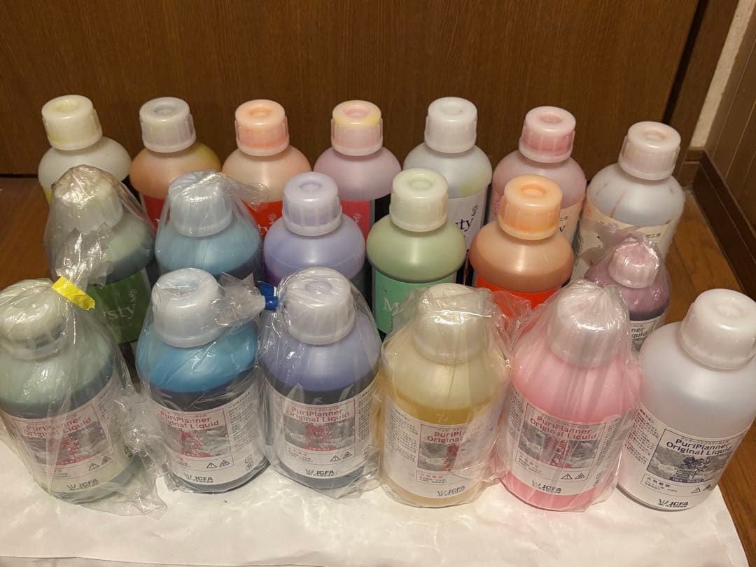 【値下げしました】プリザーブドフラワー加工液セット▪︎着色液•未使用品10本以上